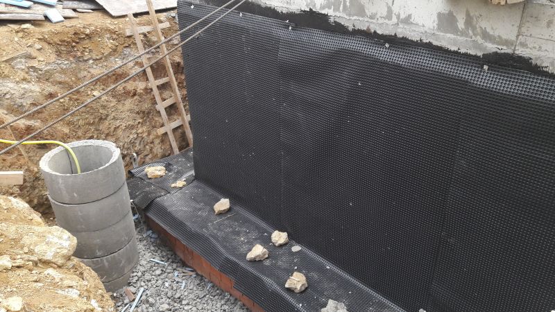 Basement Walls Waterproofing detail