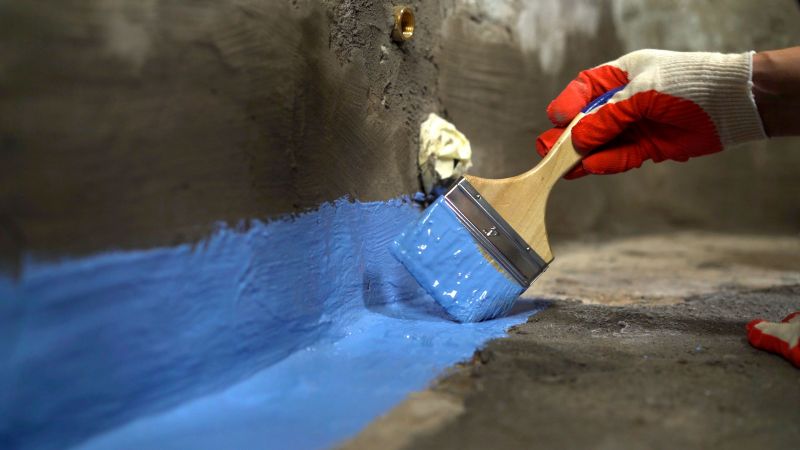 Interior Waterproofing Application